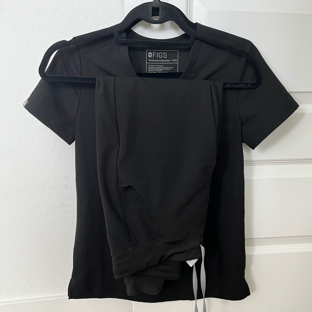 Black Figs Scrub Set xs petite